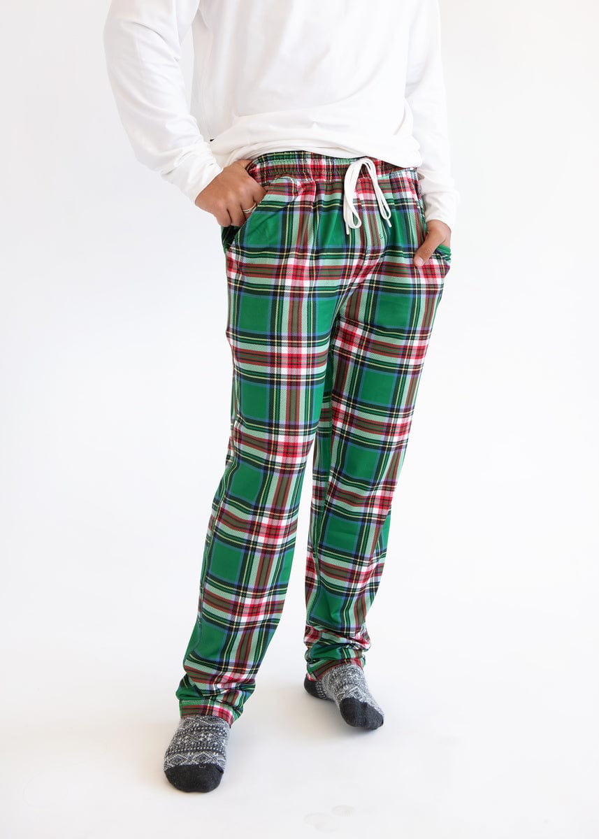 Montage Men's Jogger - Green Plaid