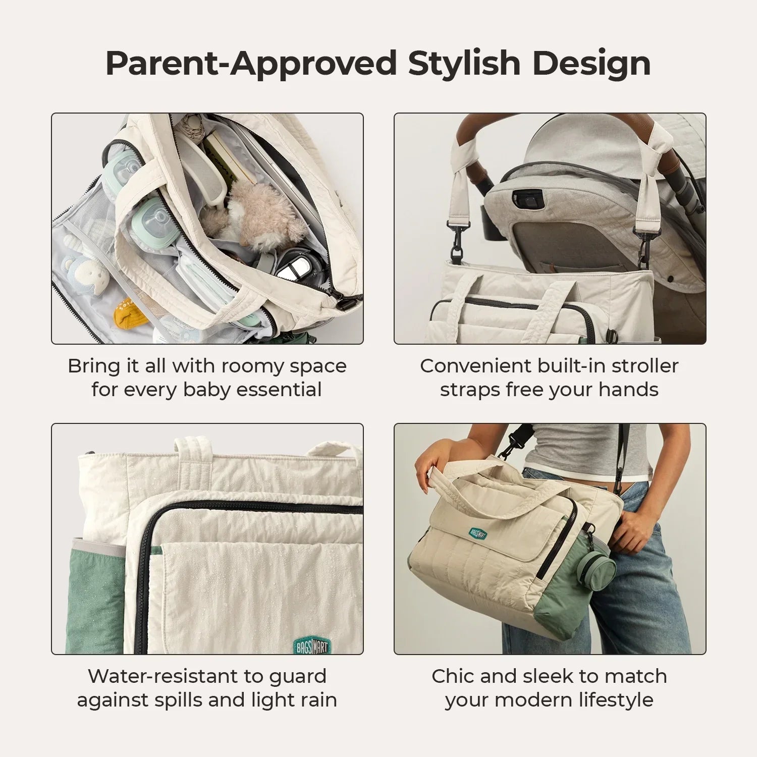 Paz 25L Diaper Tote
