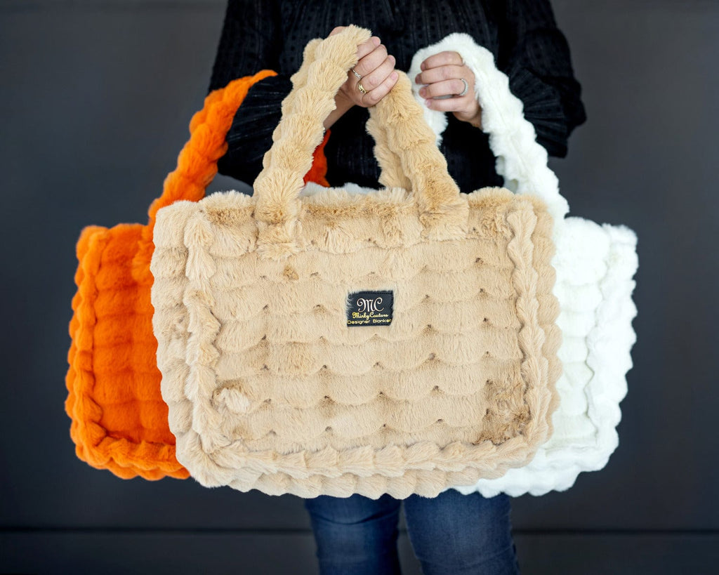 Annie Bag - Ripple Ecru