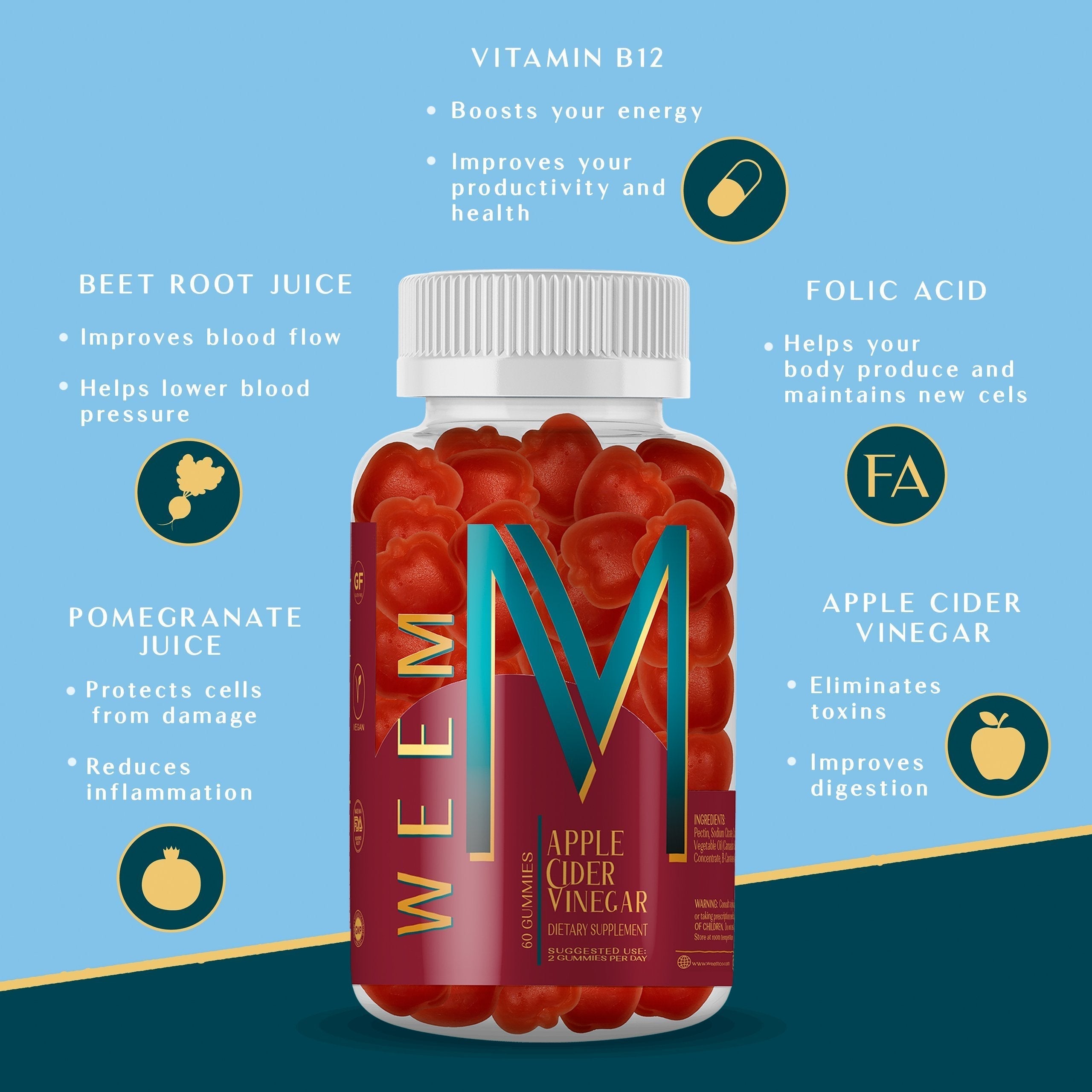3 Apple Cider Vinegar