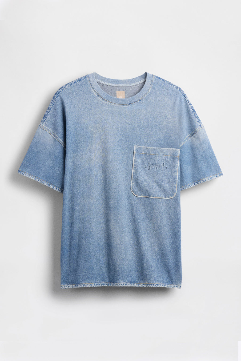 GAP X BƒIS Tromp Loiel T-Shirt in Faded Denim