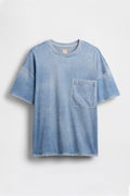 GAP X BƒIS Tromp Loiel T-Shirt in Faded Denim
