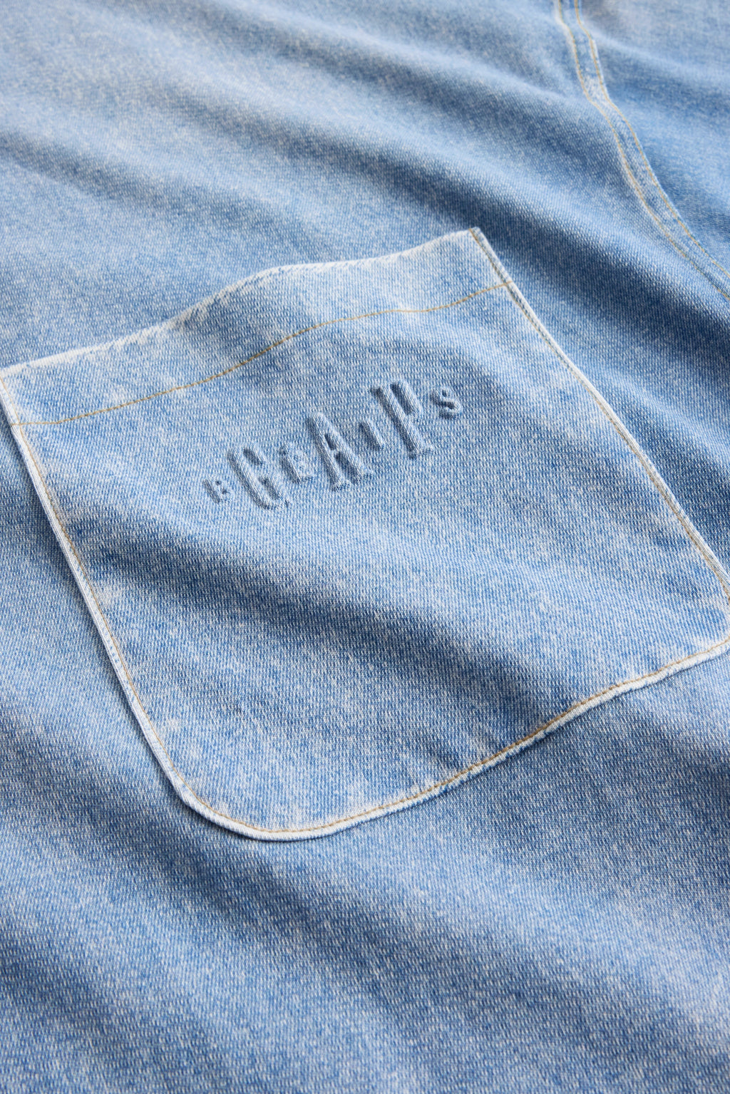 GAP X BƒIS Tromp Loiel T-Shirt in Faded Denim