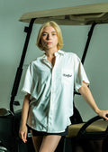 Arctic White Country Club Button Up