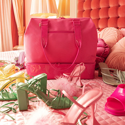 The Mini Weekender in Barbieª Pink